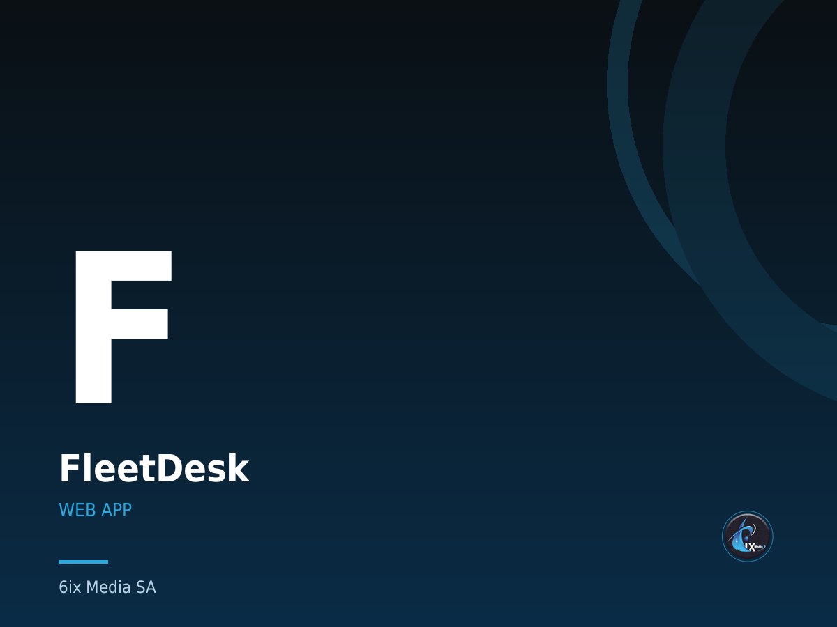 FleetDesk — Vehicle fleet management dashboard
