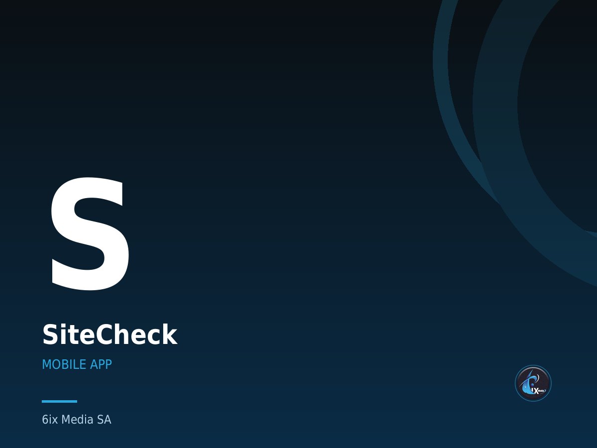 SiteCheck — Site inspection app with offline photo capture