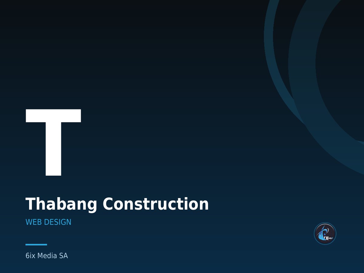 Thabang Construction
